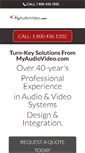 Mobile Screenshot of myaudiovideo.com